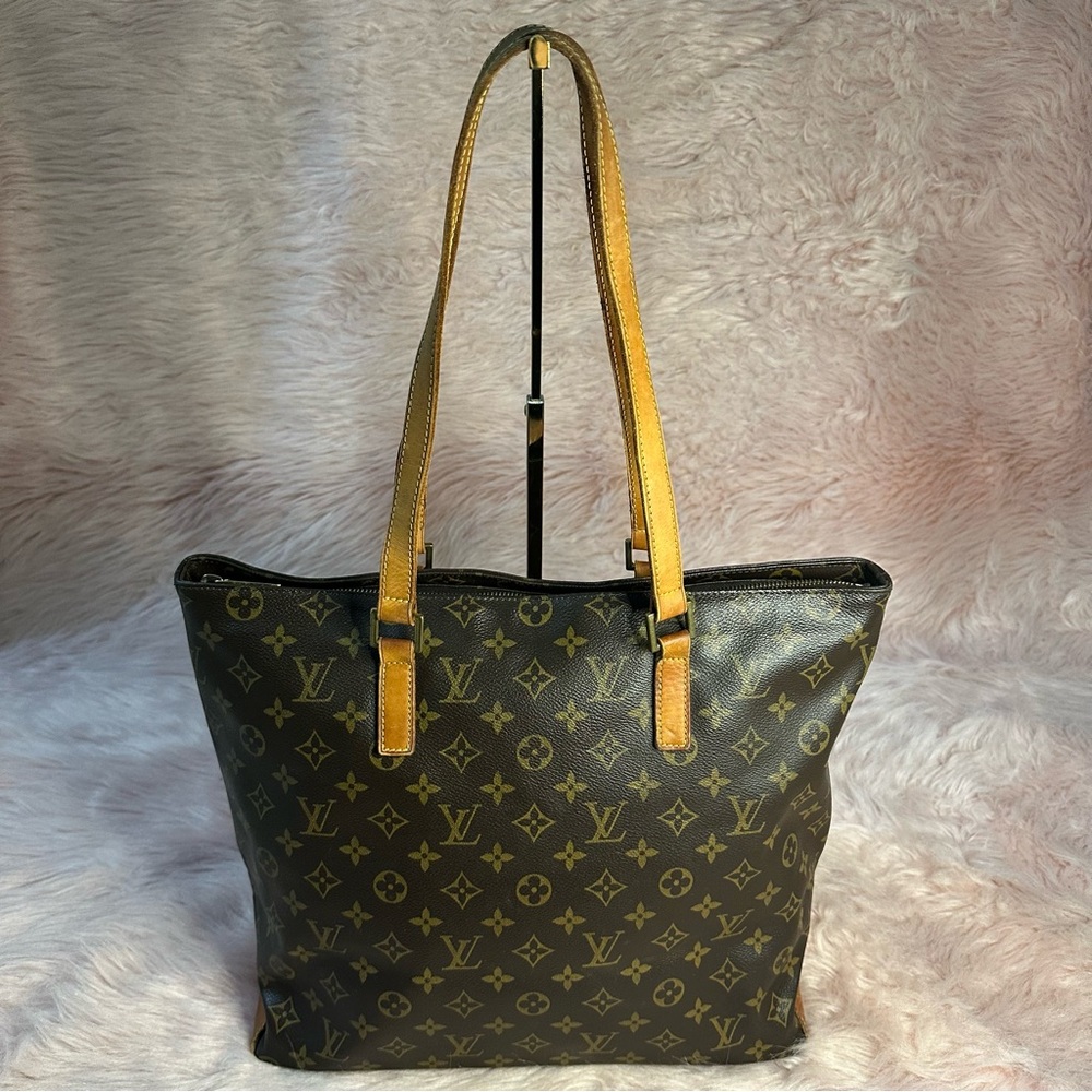 🟥 SOLD! Louis Vuitton Cabas Mezzo Monogram Tote Shoulder Bag
